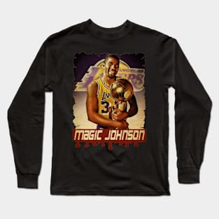 Magic Johnson Vintage Long Sleeve T-Shirt